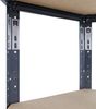 shelfplaza BLACK 200x70x45 cm Eckregal in schwarz mit 5 Böden und 175 kg Traglast pro Boden Bild 4