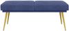 vidaXL Doppellagige Bank Polizeiblau 120 x 45 x 46 cm Samt 42038597 Bild 2
