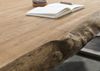 Baumtisch Mango 240x100x77 beige lackiert / U-Beine silber matt FREEFORM 5 Bild 5