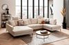 Trends by HG Wohnlandschaft Summer, 3 Teile, in Cord-Stoff mit Metallfuß Bild 2