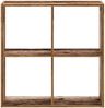 vidaXL Bücherregal Altholz-Optik 68,5x32x68,5 cm Holzwerkstoff 852832 Bild 4
