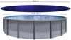 Quick Star Pool-Abdeckplane Rund 200g/m², Sommer & Winter Poolabdeckung, UV-Resistent Bild 2