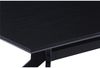 Tisch MDF Dunkelgrau Stahl Schwarz 180x90 Bild 4
