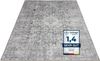 LUXOR living Teppich Lago, rechteckig, Höhe: 6 mm, faltbarer Teppich, modernes Design, waschbar, In- und Outdoor geeignet, Grau-anthrazit, 240x340 cm Bild 2