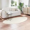 vidaXL Bereichsteppiche HUARTE Creme 80 x 150 cm Polyester 4103670 Bild 3