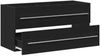 vidaXL Waschbeckenunterschrank Schwarz Eichen-Optik 100x38,5x48 cm 862538 Bild 5