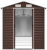 vidaXL Gartenhaus Braun 191x555x198 cm Verzinkter Stahl 3188269 Bild 5