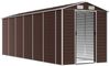 vidaXL Gartenhaus Braun 191x555x198 cm Verzinkter Stahl 3188269 Bild 3