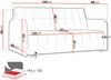 Schlafsofa Viva Grand IV (Farbe: Kronos 09) Bild 5