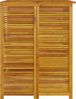 vidaXL Mülltonnenbox für 1 Tonne 70x89x117 cm Massivholz Akazie 360027 Bild 4
