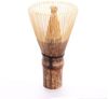 Goodwei Teeschale Japanischer Matchabesen "Chasen" aus Schwarzrohr, 80 Borsten, Phyllostachys nigra, Handgefertigt Bild 4