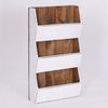 DESIGN DELIGHTS Wandregal ZEITUNGSREGAL "NEWS 60", Mahagoni, 60x38x11cm (HxBxT), Wandregal, F Bild 4