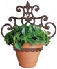 Blumentopfhalter Gusseisen Antik-Braun Pflanzenhalter Wandtopfhalter Bild 5
