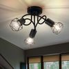 RGB LED Deckenleuchte, schwarz, rund, 36 cm Bild 4