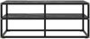 vidaXL TV-Schrank Schwarz mit Schwarzer Marmor-Optik Glas 100x40x40 cm 322858 Bild 2