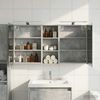 vidaXL Badezimmerschrank-Set 3 pcs 130 x 14,5 x 70 cm Holzwerkstoff 3403771 Bild 4