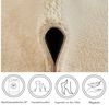 Andiamo Badematte Arezzo, Badvorleger, Badezimmer Teppich, Duschvorleger, Höhe 16 mm, rutschhemmend beschichtet, schnell trocknend, fußbodenheizungsgeeignet, Polyester, rechteckig, Uni Farben, weich & kuschelig, auch in rund & als 2er Set erhältlich Bild 3
