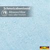 ANRO Tischdecke DanceDirty abwaschbar Leinenoptik wetterfest Falschuni Modern (Einzelstück 1-tlg, eine Tischdecke), Stofftischdecke schmutzabweisend Rund 100 Uni Hellblau Bild 4