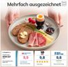 PURE LIVING INTERIOR DESIGN Geschirr-Set Pure Living Dessertteller 6er 20cm »Ibiza«, Steingut, Beige, 6 Personen, Steingut, Mediterrane Handwerksoptik, Reaktive Glasur – jedes Stück einzigartig… Bild 3