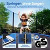 Monzana Trampolin Komplettset inkl. Sicherheitsnetz Leiter Randabdeckung & Zubehör, Ø 366 cm Bild 3