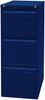 Bisley LIGHT Hängeregistraturschrank, einbahnig, DIN A4, 3 HR-Schubladen, Farbe oxfordblau Bild 3