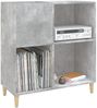 vidaXL Plattenschrank Betongrau 84,5x38x89 cm Holzwerkstoff 831993 Bild 4