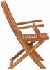 vidaXL Gartenstühle 8 Stk. Klappbar 57x66x95 cm Massivholz Akazie 3214476 Bild 5