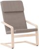 vidaXL Relaxsessel Taupe Stoff 351057 Bild 2