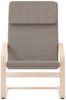 vidaXL Relaxsessel Taupe Stoff 351057 Bild 4