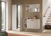 Garderobenschrank (B/H/T: 70x192x37 cm) in Kaschmir Nachbildung Bild 5