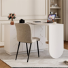 Schreibtisch mit 360° drehbarer Tischplatte, integriertem Schrank, höhenverstellbaren Einlegeböden, mit Soft-Close-Türsystem Bild 3
