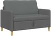 vidaXL Sofa mit Stauraum Dunkelgrau 122 x 78 x 87 cm Polyester 42036892 Bild 2