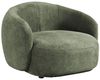 HOME DELUXE Sessel CASARA Webstoff Dunkelgrün - 99 x 104 x 72 cm Bild 4