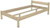 Pfostenbett aus Zirbenholz (Zirbe) "Zirben-Amelie" 120cm x 220cm Bild 2
