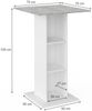Bartisch Rodeo Beton 70 x 70 cm Vicco Bild 3