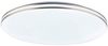 LED Deckenleuchte, opal, Chrom, rund, D 37 cm Bild 1