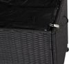 DM-Handel Kissenbox Poly Rattan Kissenbox 121 x 56 x 60 cm Aufbewahrungsbox (mit Räder, Gartenbox Gartentruhe Grau, Braun, Beige Neu), Leichte Handhabung, Platzsparend Bild 3