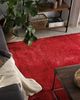 Teppich rot 140x200 cm Shaggy EVREN Bild 3