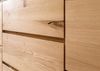 Sideboard Wildeiche 223x40x85 beige geölt KENT #231 Bild 5