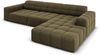 Micadoni Ecksofa Jennifer 4-Sitzer Rechts Samt Grün Bild 3