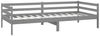 vidaXL Tagesbett mit Matratze 90x200 cm Grau Massivholz Kiefer [3083571] Bild 5