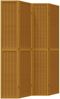 vidaXL 4-tlg. Raumteiler Braun Massivholz Paulownia 358820 Bild 2
