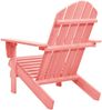 vidaXL Adirondack-Gartenstuhl Massivholz Tanne Rosa 315877 Bild 4