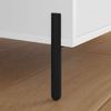 vidaXL Möbelbeine 12 pcs Schwarz 66 x 36 x 160 mm Eisen 864791 Bild 3