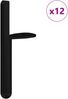 vidaXL Möbelbeine 12 pcs Schwarz 66 x 36 x 160 mm Eisen 864791 Bild 2