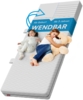 Bellabino 'Twist' Baby- und Kindermatratze 90x200 cm, Höhe 15 cm, Härtegrad H1/H2, wendbare 7-Zonen Kaltschaummatratze, abnehmbarer Bezug, Matratze für Kinder ab Geburt bis 13 Jahren