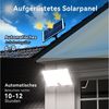 skelo LED Solarleuchte Solarlampen für Außen, Solarleuchte mit Bewegungsmelder, 204 LED, solar strahler außen, LED fest integriert, Kaltweiß, 3 Modi, IP65, PIR-Sicherheitsleuchte für Garten, Hof, Schuppen, Garage Bild 3