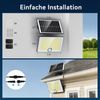 skelo LED Solarleuchte Solarlampen für Außen, Solarleuchte mit Bewegungsmelder, 204 LED, solar strahler außen, LED fest integriert, Kaltweiß, 3 Modi, IP65, PIR-Sicherheitsleuchte für Garten, Hof, Schuppen, Garage Bild 4