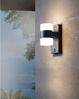 Eglo 96276 LED Outdoor Wandleuchte ATOLLARI anthrazit weiß L:10cm H:23cm T:15,5cm Sensor IP44 Bild 3
