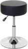 Hocker, höhenverstellbar, Ø 35cm, Kunstleder in schwarz Bild 3